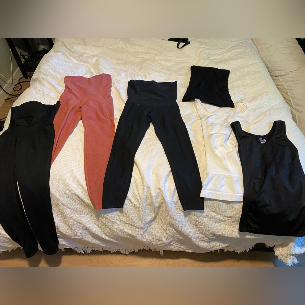 Womens beyond the bump, blanqi, belly bandit maternity lot